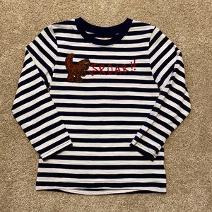 Dino Roar 5T Appliqué T-shirt